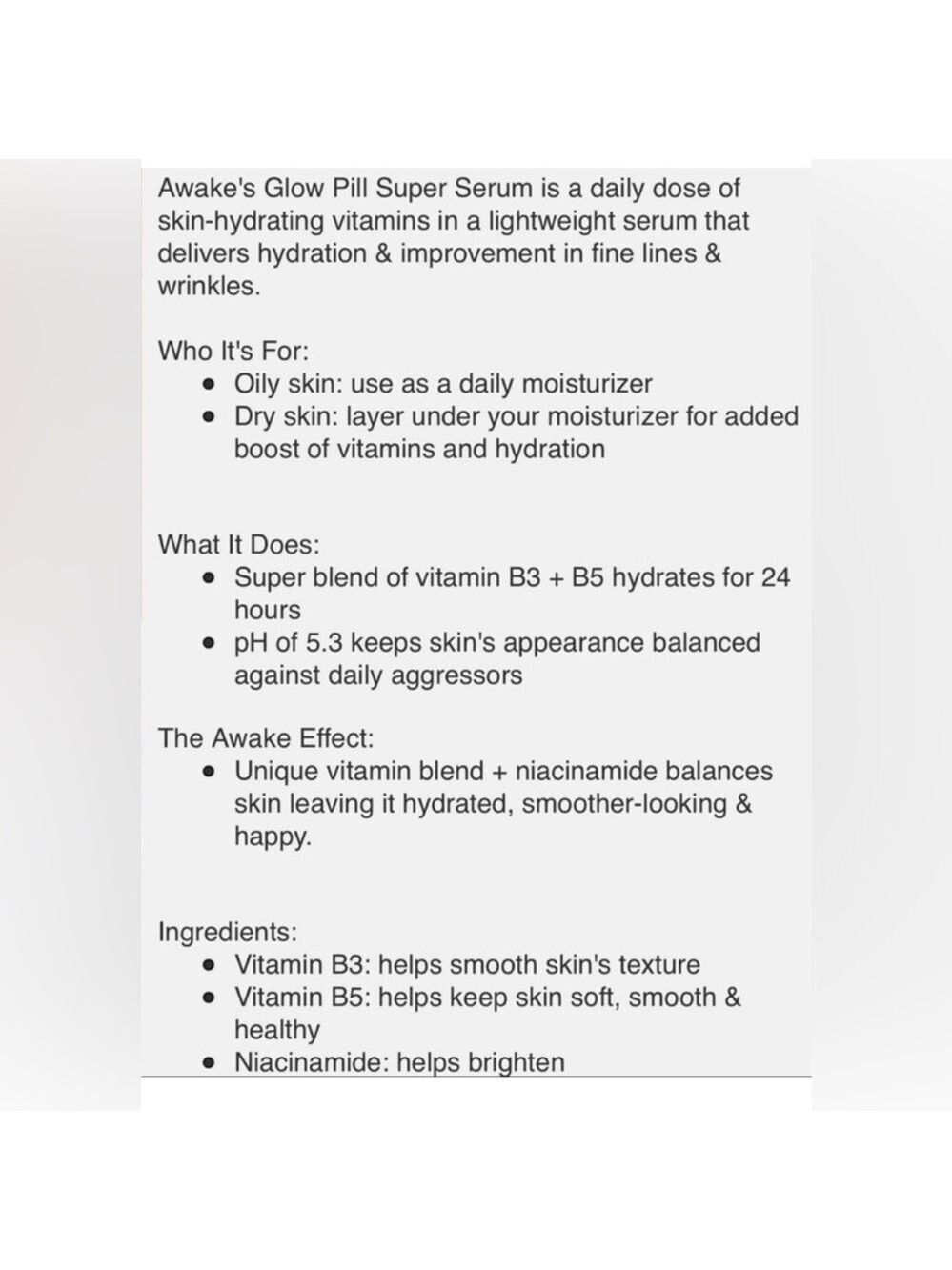 Awake Glow Pill Super Serum - Picture 12 of 15